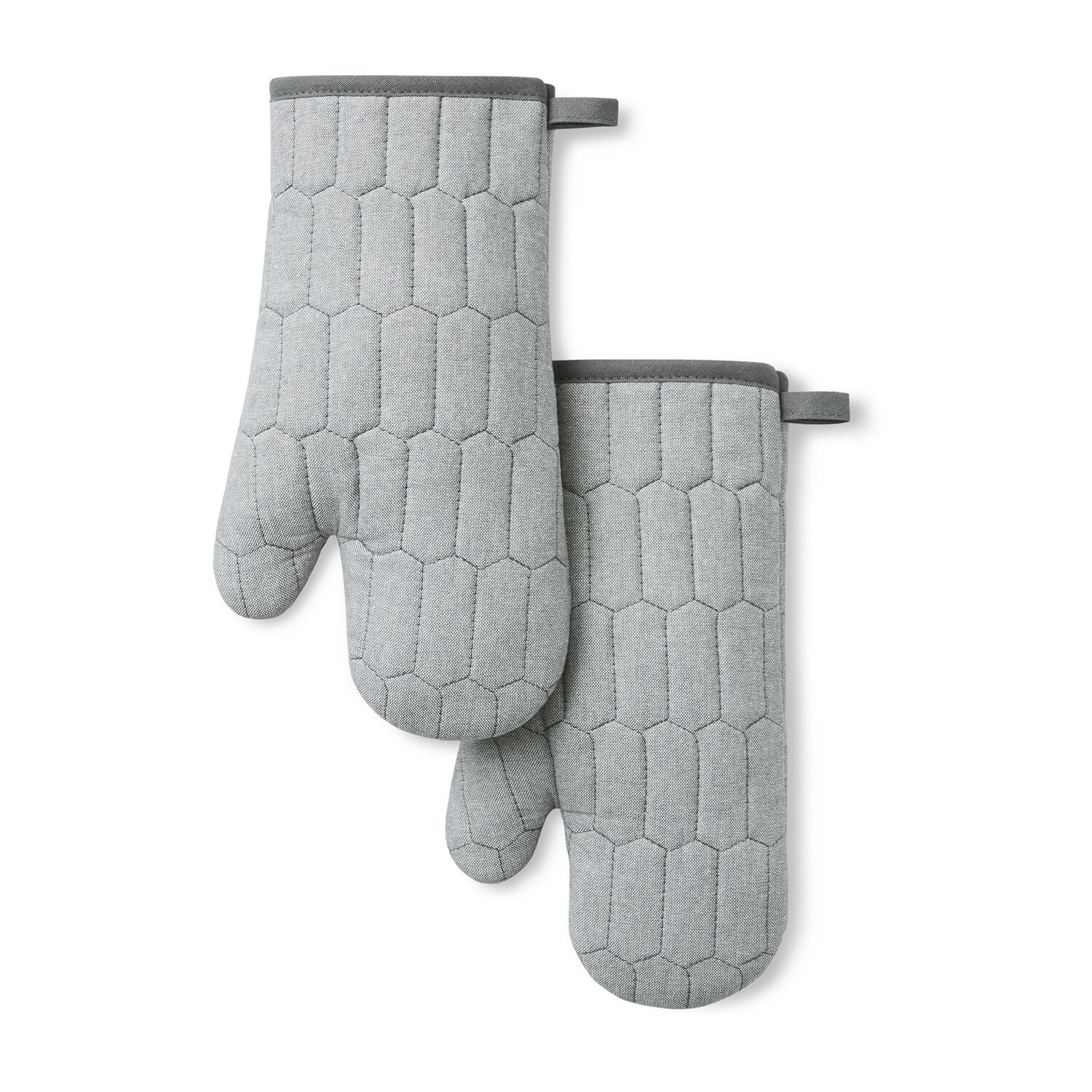 Martha Stewart Honeycomb Quilted 2-pc. Oven Mitt Set