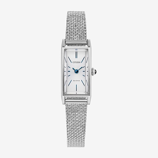 Citizen Womens Silver Tone Stainless Steel Bracelet Watch Eg7120-51a