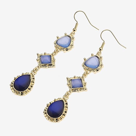 Bijoux Bar Womens Drop Earrings