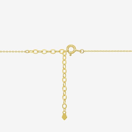 Gold Addiction Womens 10K Gold 16 Inch Cable Chain Necklace