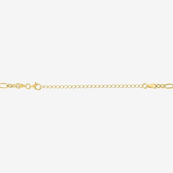 Diamond Addiction (G-H / Si2-I1) Womens 14K Gold Over Silver 15 Inch Link Chain Necklace