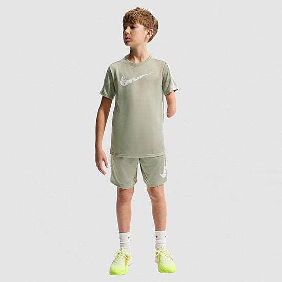 Nike Dri-Fit Trophy Big Kid Unisex Crew Neck Short Sleeve Regular Fit Graphic T-Shirt