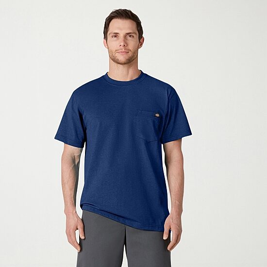 Dickies Heavyweight Heather Mens Crew Neck Short Sleeve T-Shirt