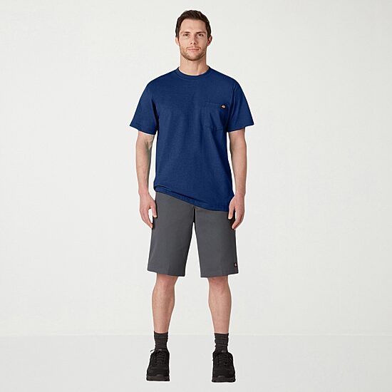 Dickies Heavyweight Heather Mens Crew Neck Short Sleeve T-Shirt