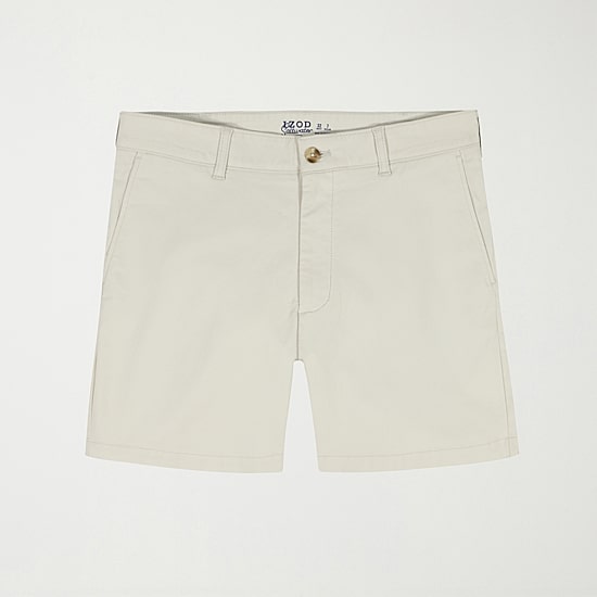 IZOD Saltwater Mens 7" Stretch Fabric Chino Short