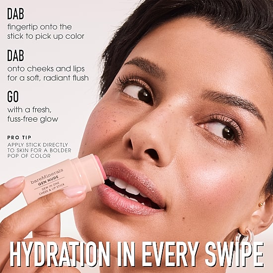 bareMinerals GEN NUDE® Dew in One Cheek & Lip Stick