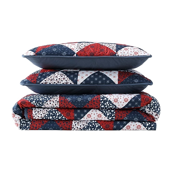 Wrangler Rodeo Patchwork 3-pc. Easy Care Quilt Set