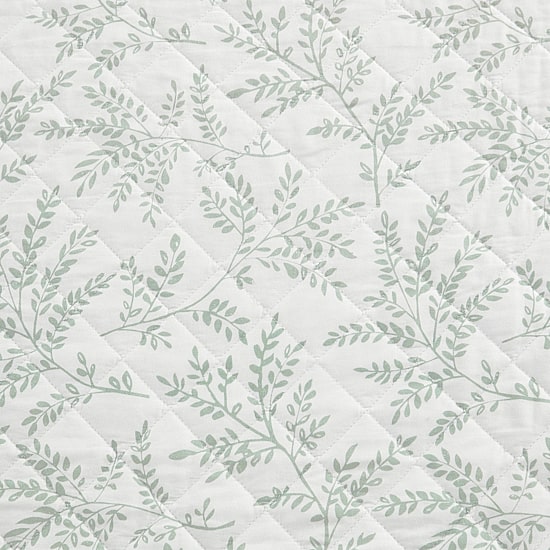 Martha Stewart Murray Leaves Easy Care Quilt Set