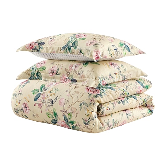 Martha Stewart Songbird Easy Care Duvet Cover Set
