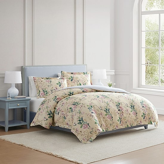Martha Stewart Songbird Easy Care Duvet Cover Set