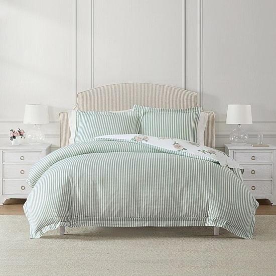 Martha Stewart Tea Rose Easy Care Comforter Set