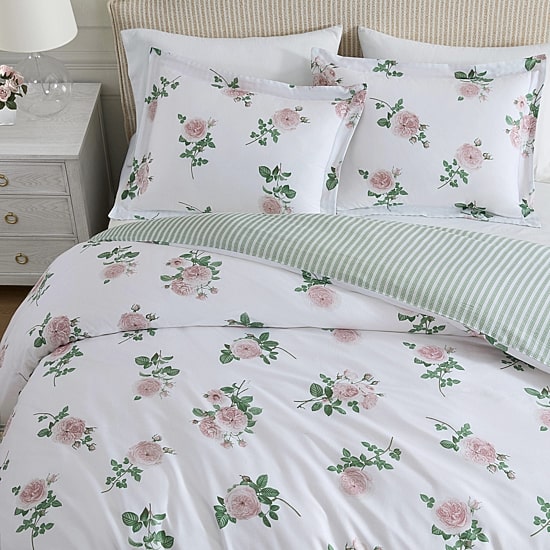 Martha Stewart Tea Rose Easy Care Comforter Set