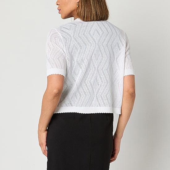 Perceptions Womens Short Sleeve Shrug
