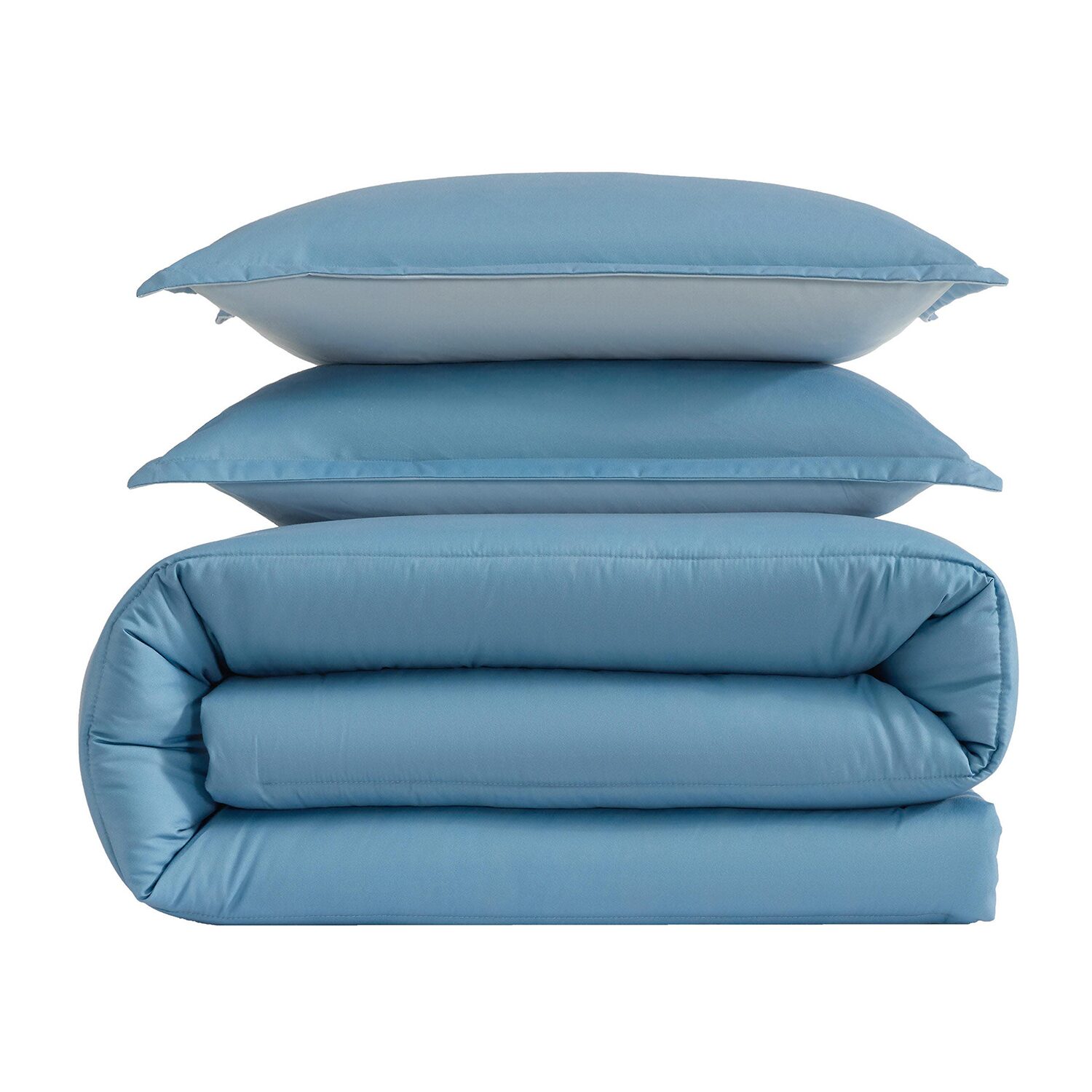 Eddie Bauer Connor Solid Channel Stitch Easy Care Comforter Set