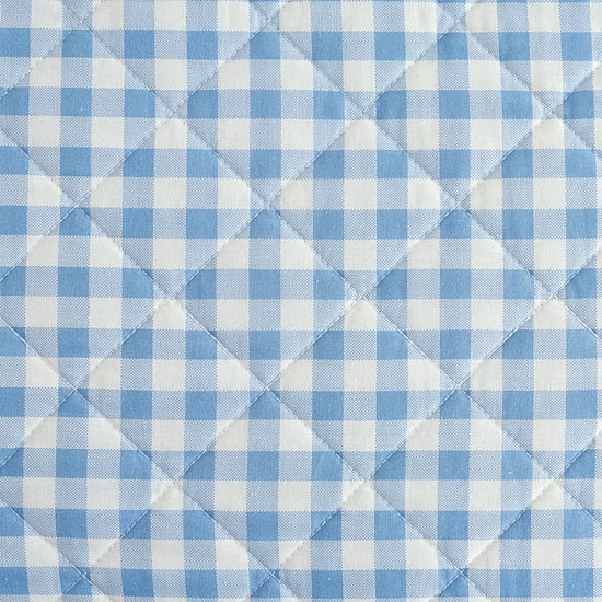 Martha Stewart Olivia Gingham Easy Care Quilt Set