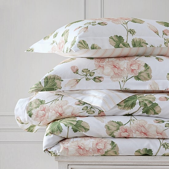 Martha Stewart Geranium Bloom Easy Care Comforter Set