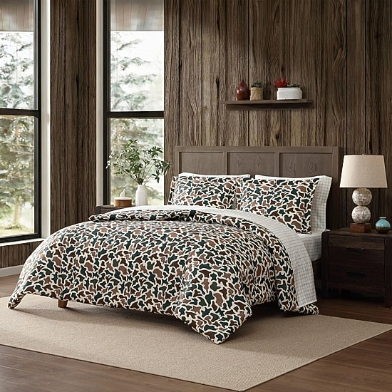 Eddie Bauer Mod Camo Easy Care Comforter Set