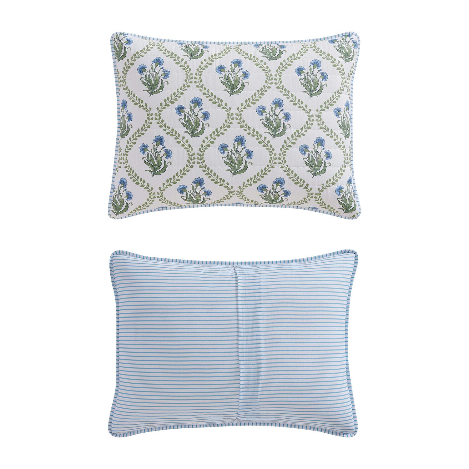 Martha Stewart Chloe Easy Care Quilt Set