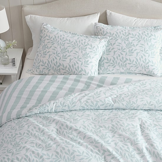 Martha Stewart Copper Vines Easy Care Duvet Cover Set