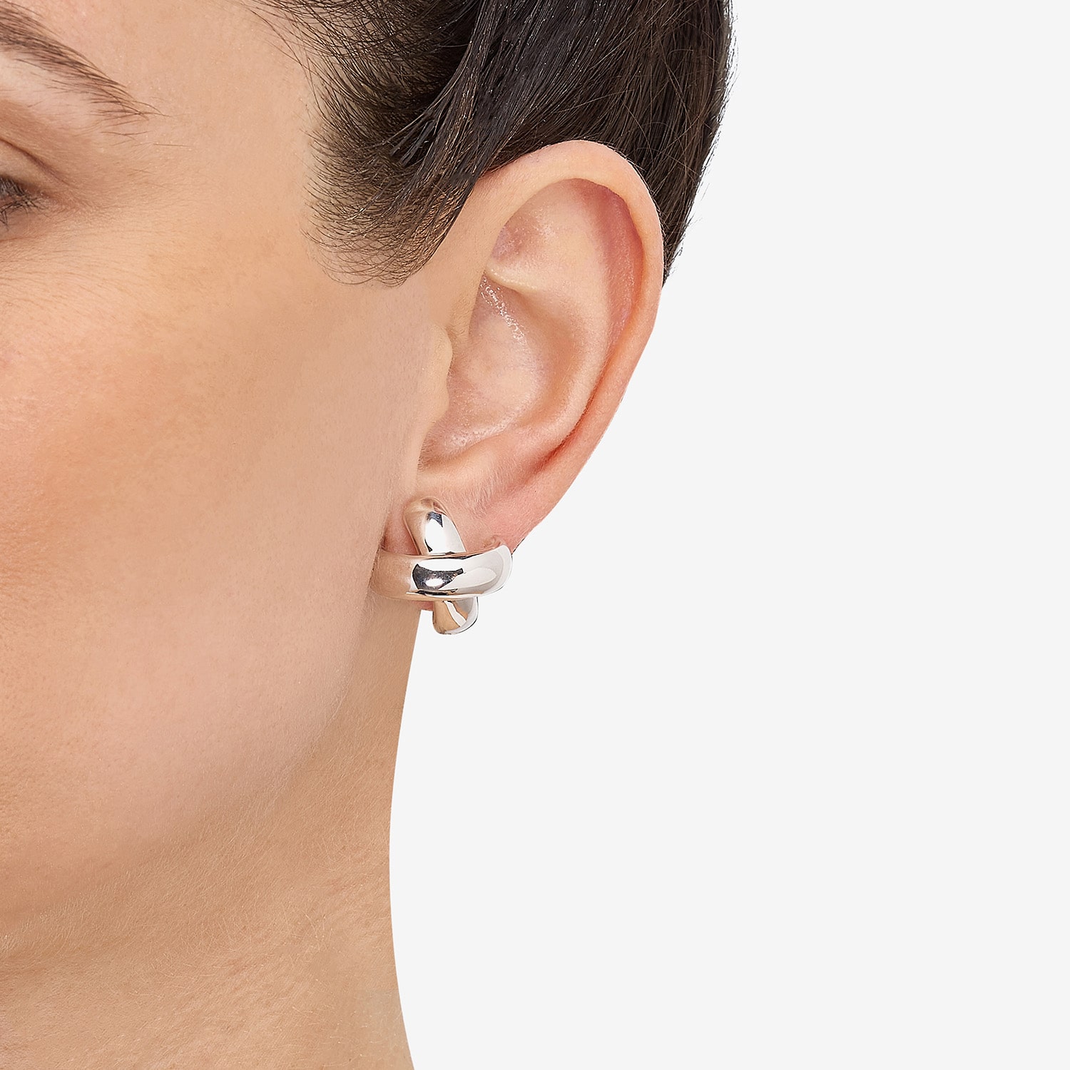 Limited Quantities! Sterling Silver 18mm Stud Earrings