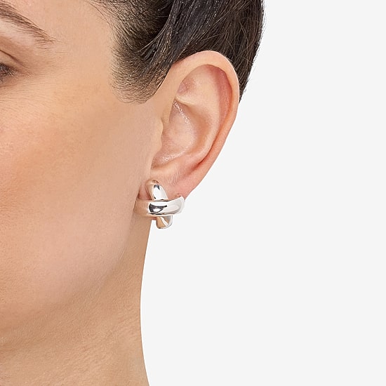 Limited Quantities! Sterling Silver 18mm Stud Earrings