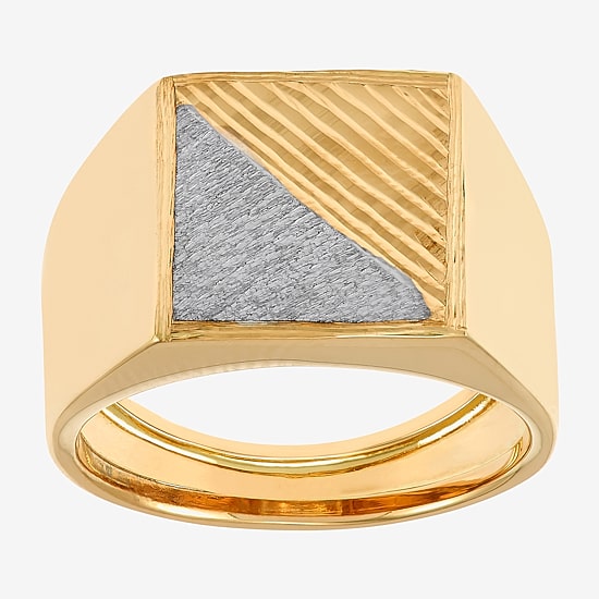 Limited Quantities! Mens 10K Gold Signet Ring