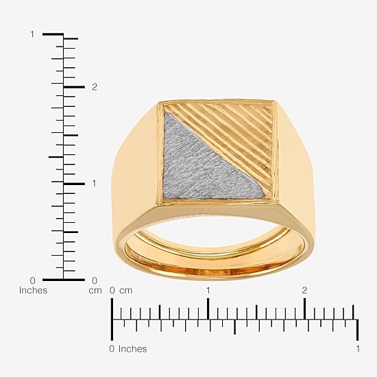Limited Quantities! Mens 10K Gold Signet Ring
