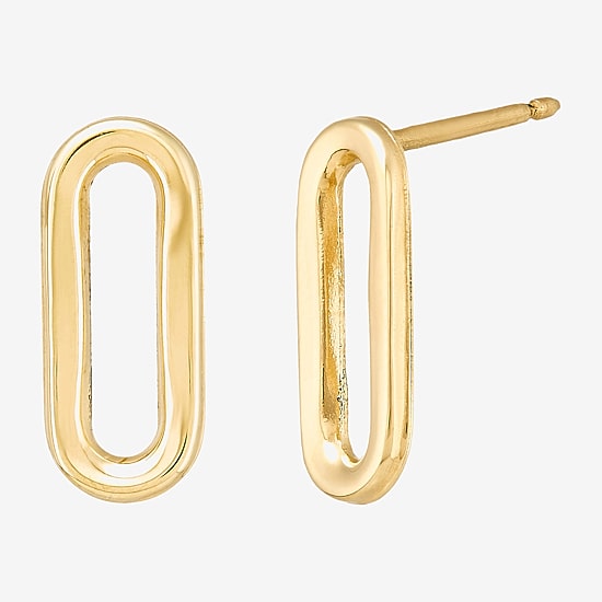 Limited Quantities! 10K Gold 13.8mm Stud Earrings
