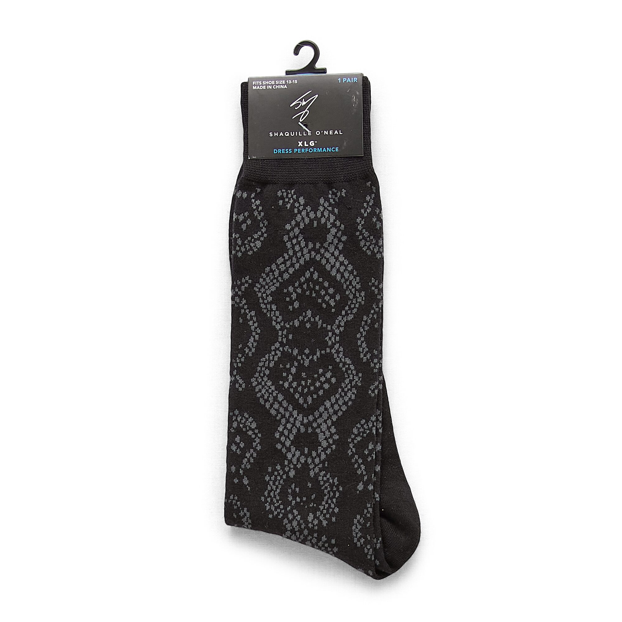 Shaquille O'Neal XLG™ Dress Mens Crew Socks