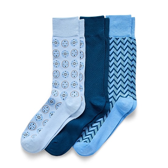 Stafford Mens 3 Pair Crew Socks