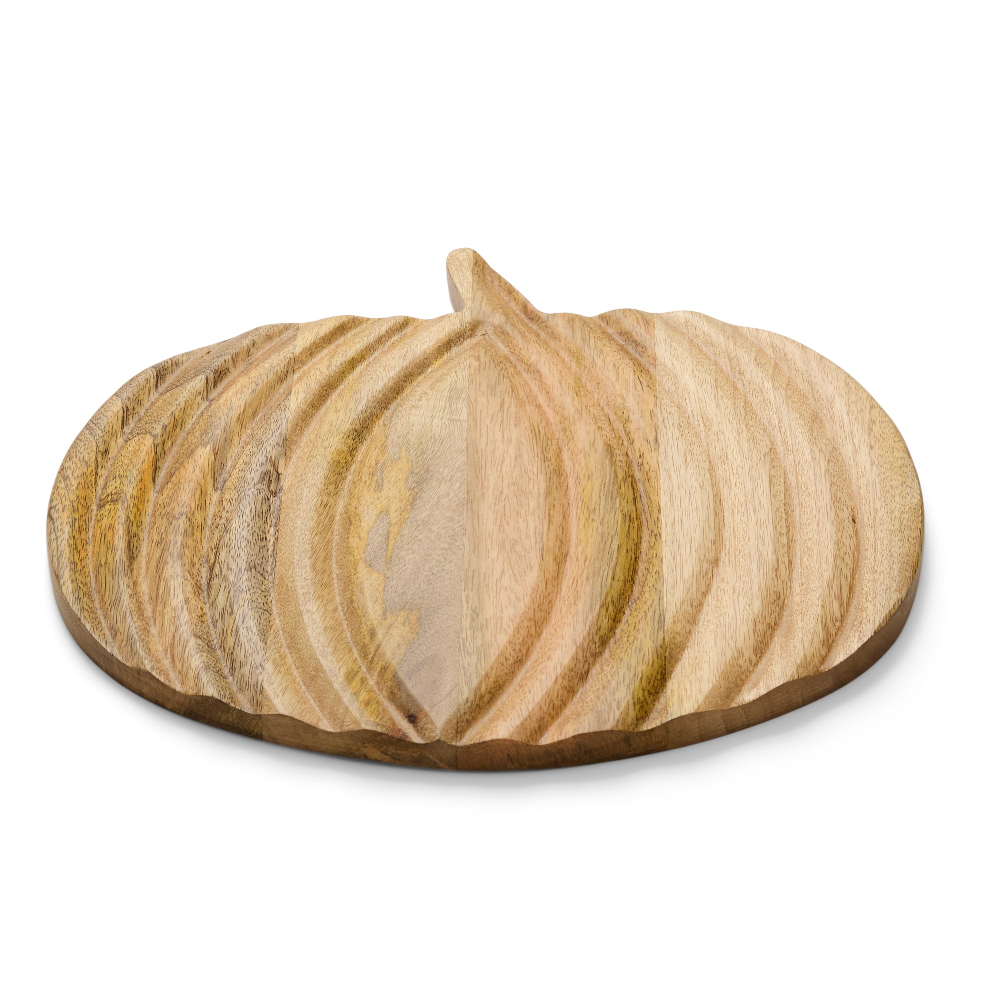 Linden Street Wood Pumpkin Serve Platter