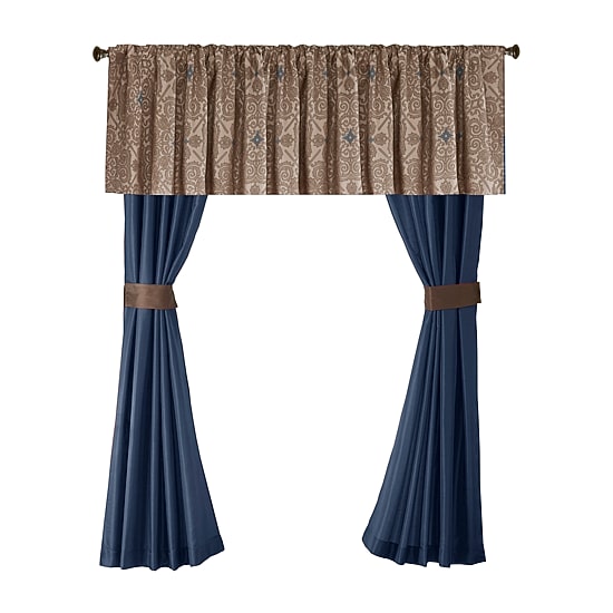 Madison Park Essentials Parker Jacquard Embroidered 24-pc. Complete Bedding Set with Sheets and Window Treatments