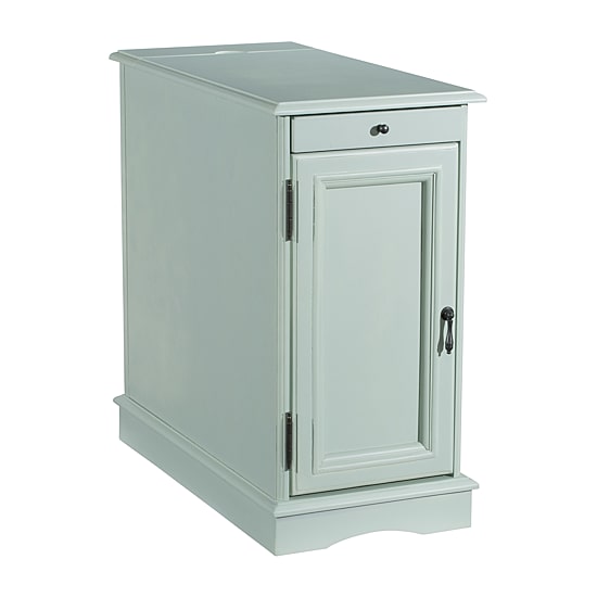 Linon Butler Storage Chairside Table