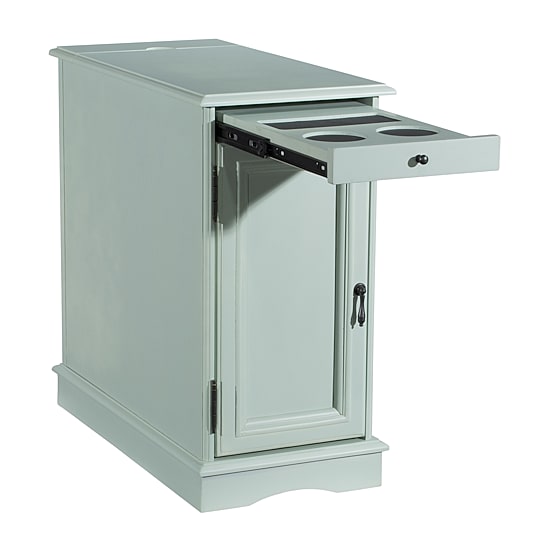 Linon Butler Storage Chairside Table