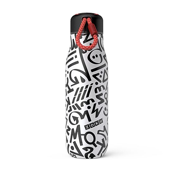 Zoku Bpa Free Dishwasher Safe 18 Oz. Water Bottle