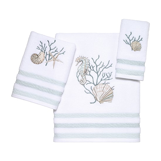 Avanti Coastal Terrazzo Bath Towel