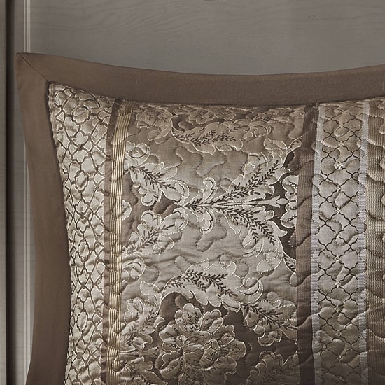 Madison Park Venetian 5 Piece Reversible Jacquard Bedspread Set