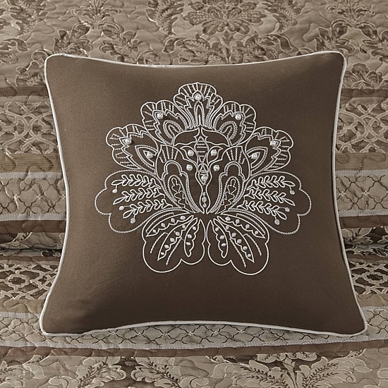 Madison Park Venetian 5 Piece Reversible Jacquard Bedspread Set