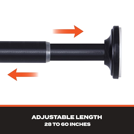 Sun Zero Blackout 5/8 IN Adjustable Tension Rod