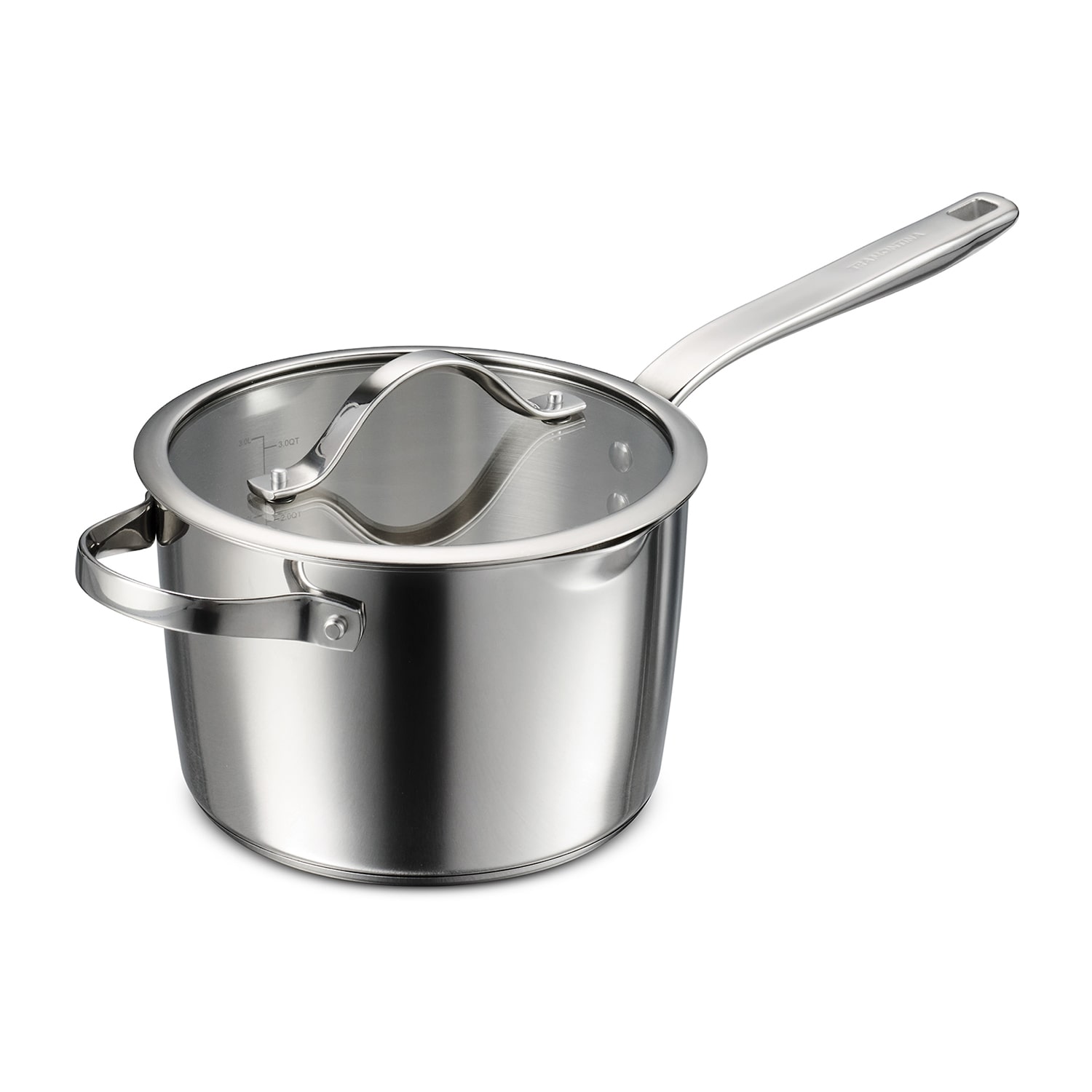 Tramontina Tempo Tri-Ply Stainless Steel 4-qt. Saucier Pan