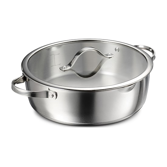 Tramontina Stainless Steel 6-qt. Braising Pan