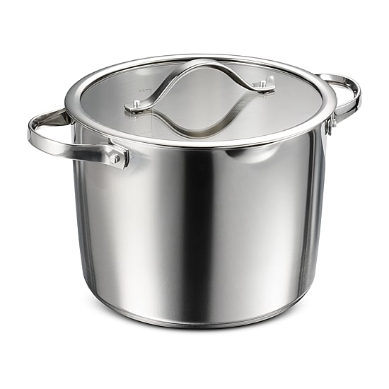 Tramontina Tempo Tri-Ply Stainless Steel 8-qt. Stockpot