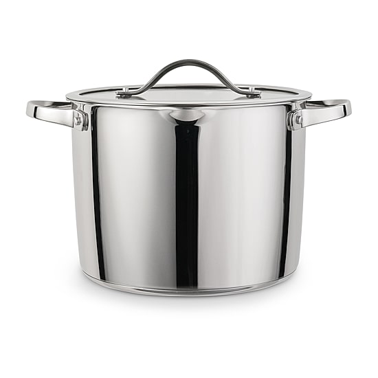 Tramontina Tempo Tri-Ply Stainless Steel 8-qt. Stockpot