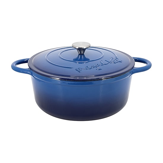 MegaChef Enameled Cast Iron 6.35-qt. Round Dutch Oven