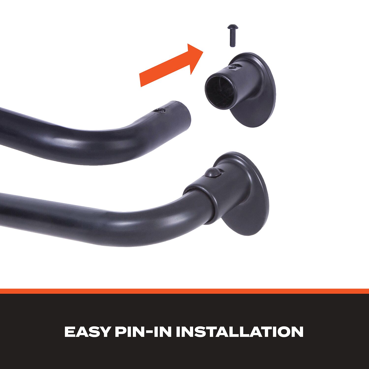 Sun Zero Blackout Wrap Around 5/8 Adjustable Curtain Rod