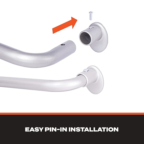 Sun Zero Blackout Wrap Around 5/8 IN Adjustable Curtain Rod