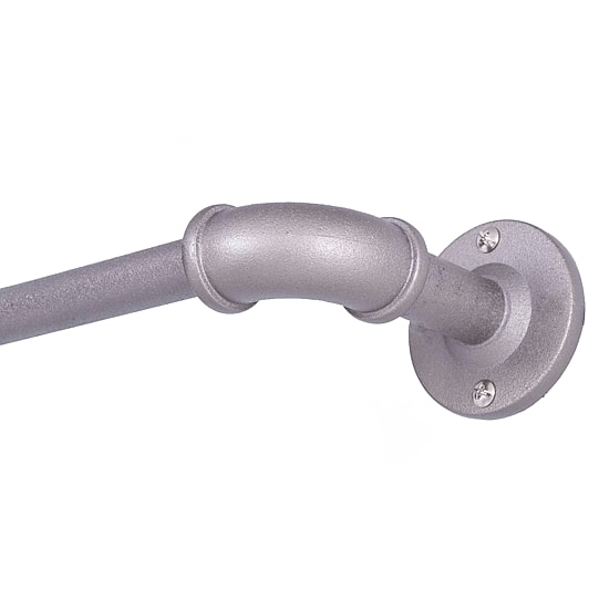 Sun Zero Room Darkening Bronn Industrial 3/4 IN Curtain Rod