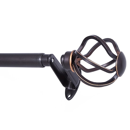 Sun Zero Room Darkening Cage 3/4 IN Curtain Rod