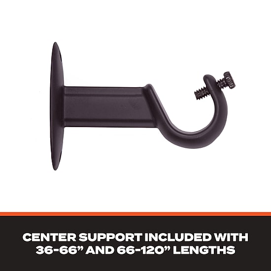 Sun Zero Room Darkening Cage 3/4 IN Curtain Rod