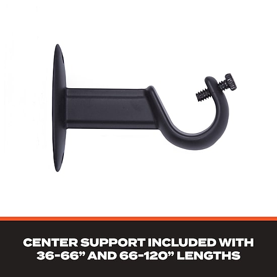 Sun Zero Room Darkening Philip 3/4 IN Curtain Rod